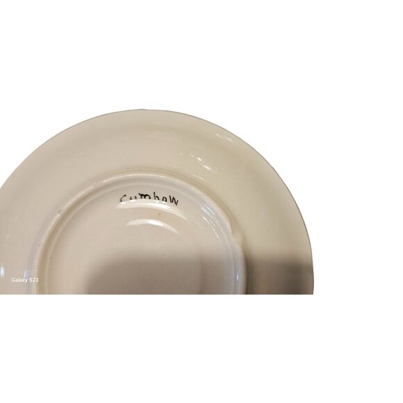 Vintage Demitasse Teacup & Saucer Singed Cumbow Silver Gilded Hand-Painted - Picture 10 of 14